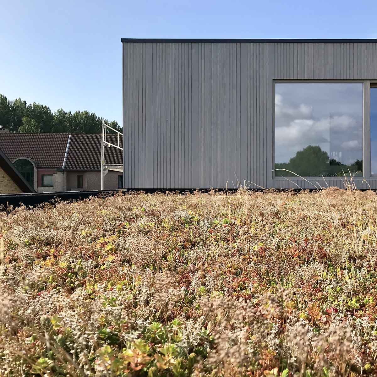 exterieur dak afwerking