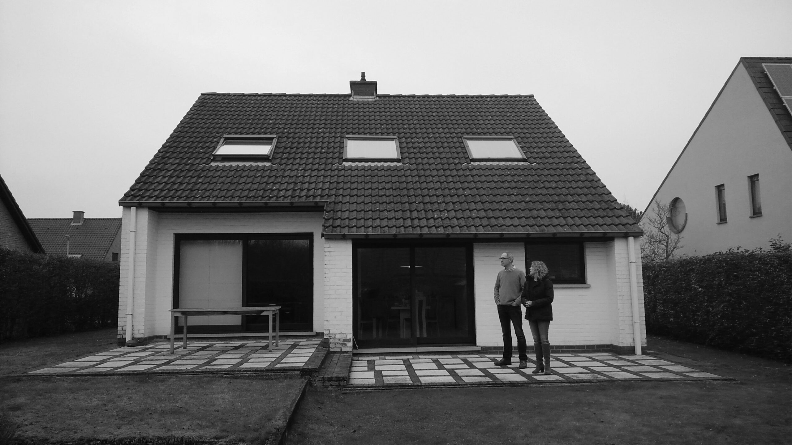 K1702 – voorgevel zwart-wit